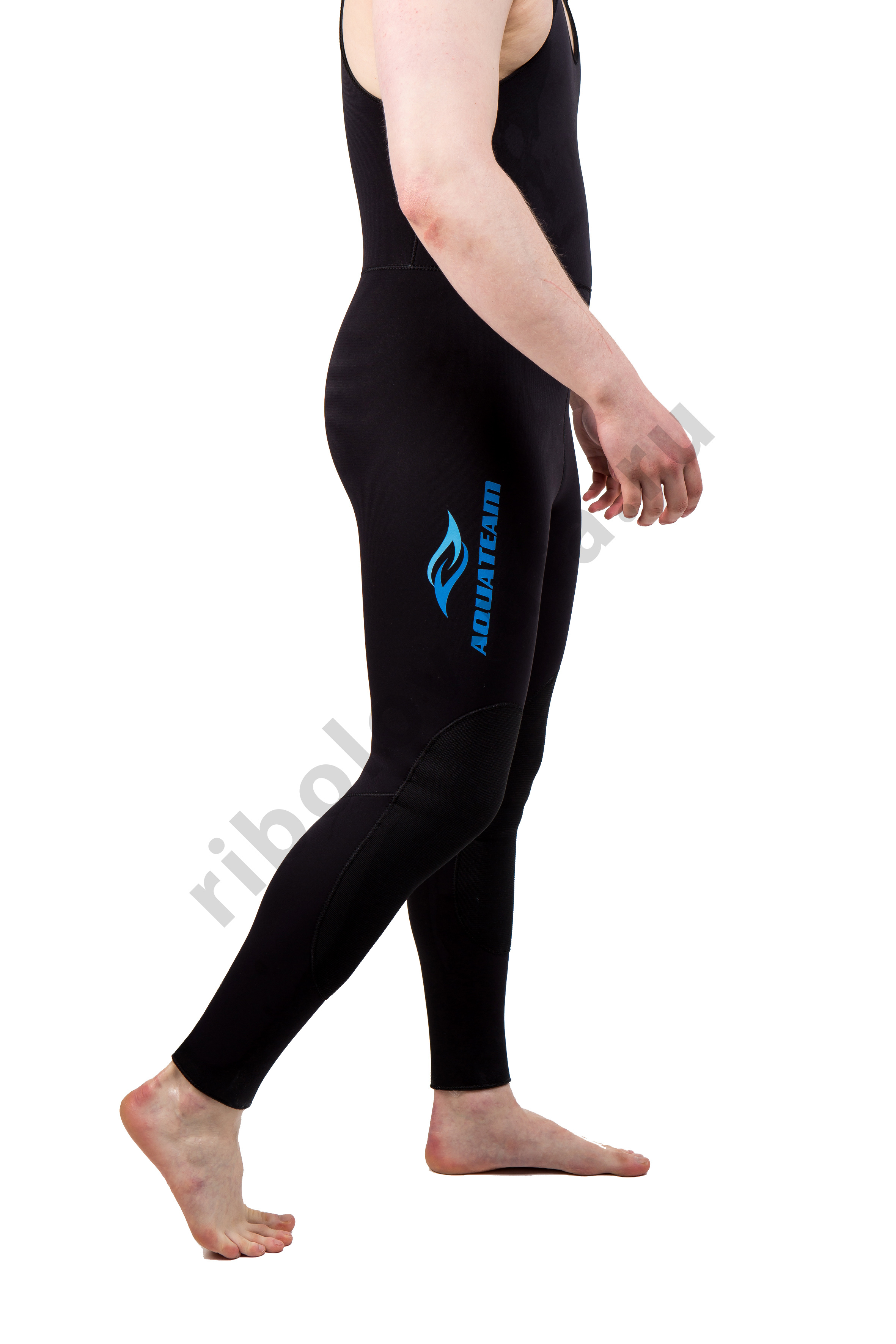 Гидрокостюм AquaTeam Hunter Нейлон/ОП, 7 мм,  р. 50 цв.черный