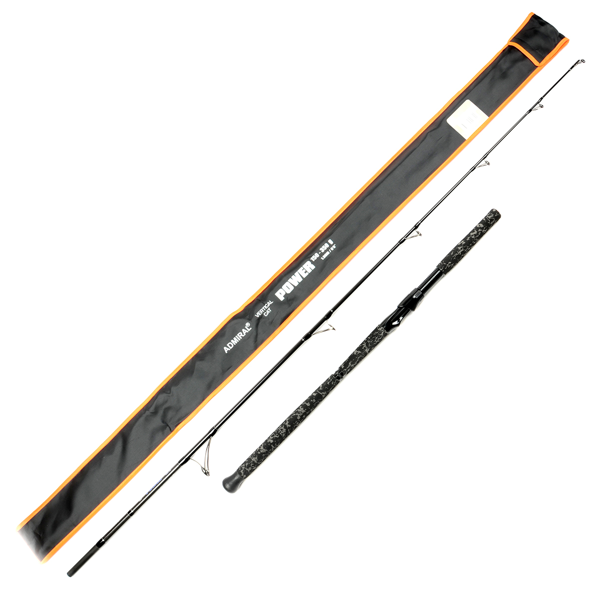 Удилище Admiral Vertical Cat Pole Power без колец 1,98м, 150-350гр