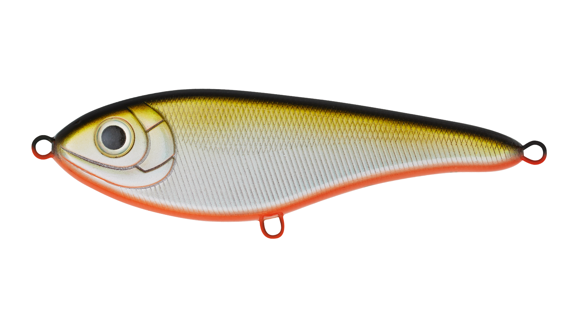 Воблер Strike Pro Buster Jerk II Shallow Runner мед.вc.12см,37гр.(0.3-2м) кр.Owner EG-049#612T