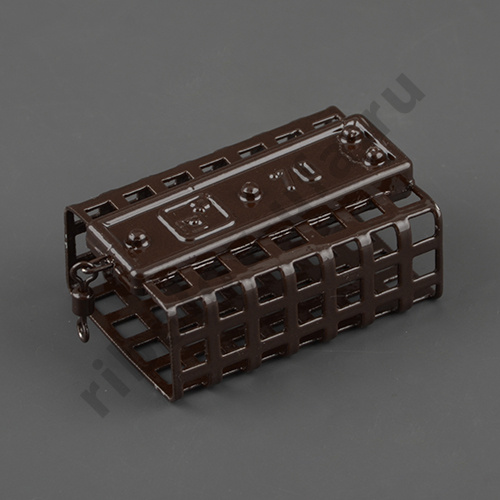 Кормушка фидерная прямоугольная крашеная РР 100гр