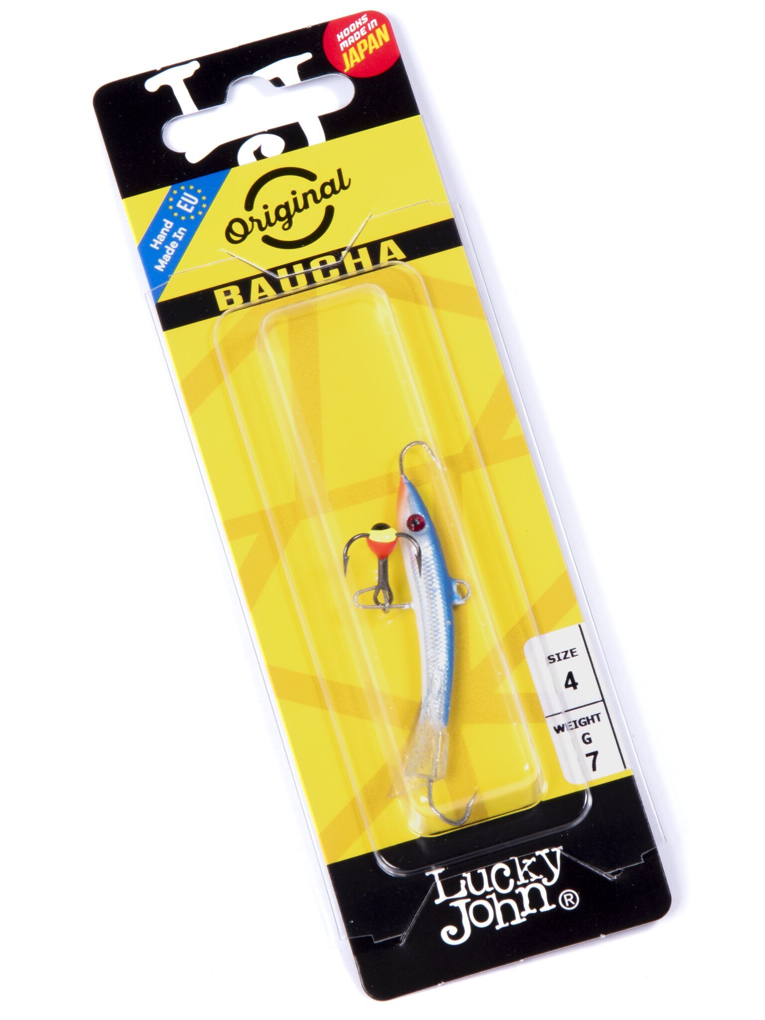 Балансир Lucky John Baucha 4 + тройн. 40мм (31401-15H)