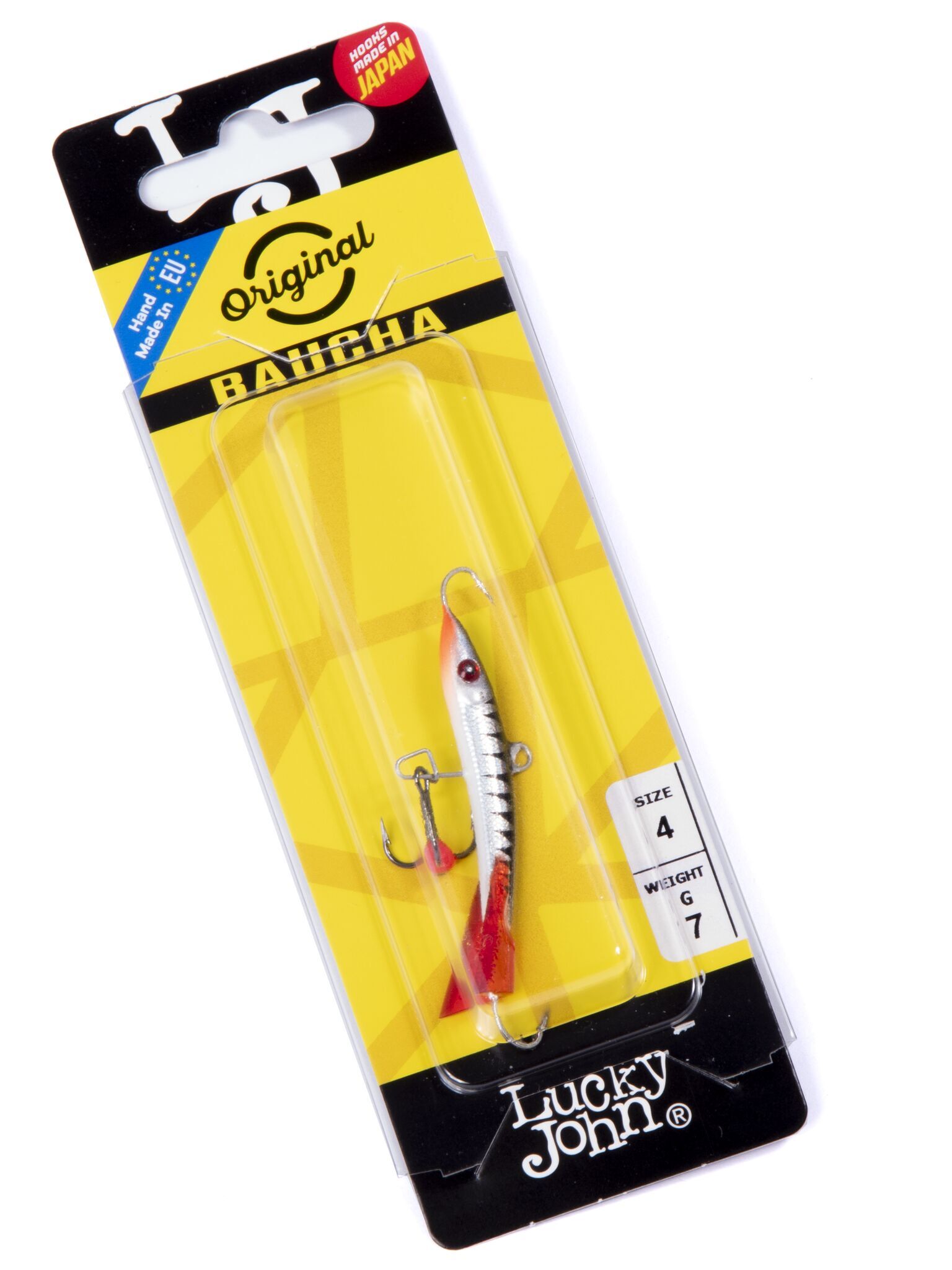 Балансир Lucky John Baucha 4 + тройн. 40мм (31401-12HRT)