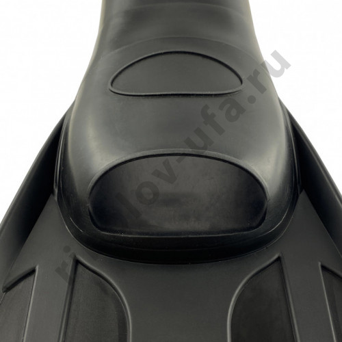 Ласты Delfin Long Fin пластик, черные р. 44-45