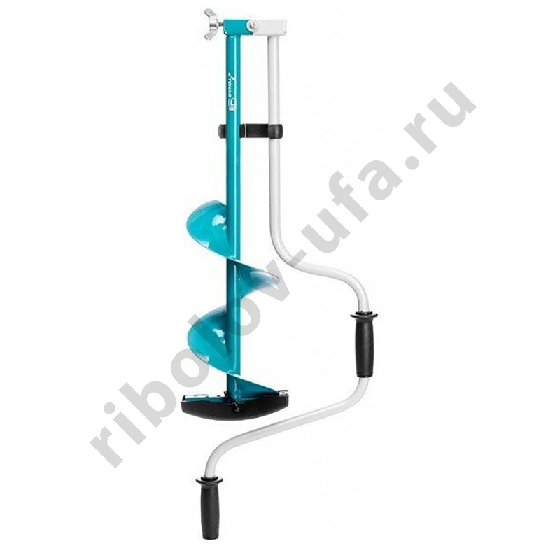 Ледобур ЛР-180Д левое вращение, цельнотянутый шнек