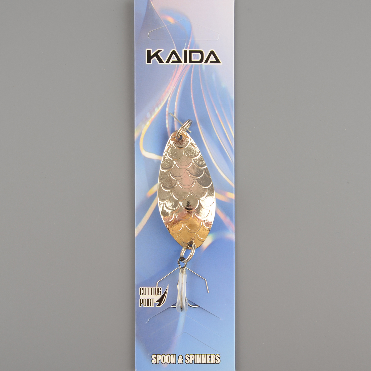 Блесна Kaida колеблющаяся А1003 16гр. цв.01 тройник незацепляйка