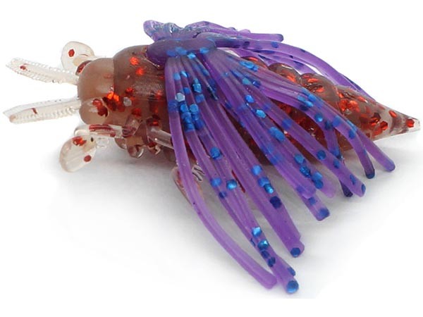 Силиконовая приманка Kosadaka May Bug 40, 3шт., цвет RB