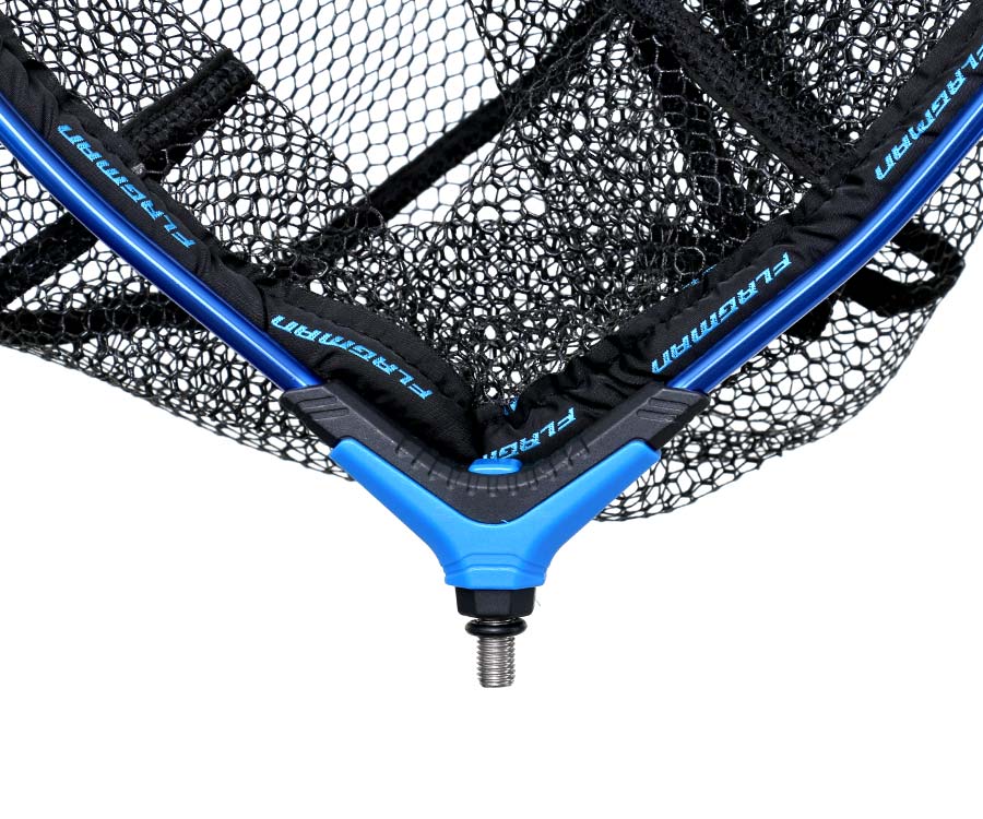 Голова для подсачека плавающая Flagman Oval Head 45х35см, ячейка 7мм резина