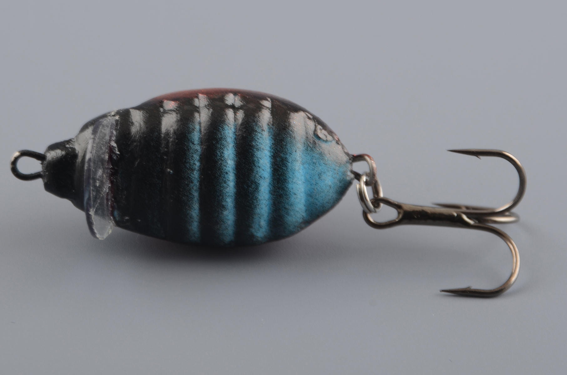 Воблер Белоречье Кренк Жук 3D 4гр тройник №6, цв. 4605