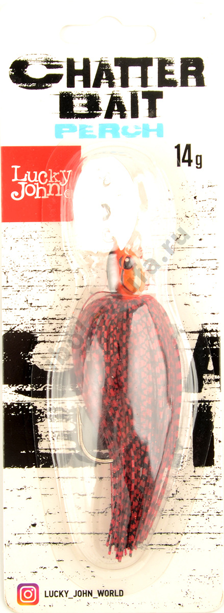 Чаттербейт Lucky John BBS Chatterbait Perch 14г, цвет 008