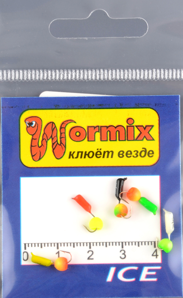 Набор мормышек Wormix материал WCP 26 Столбик d.2мм 0,26гр 