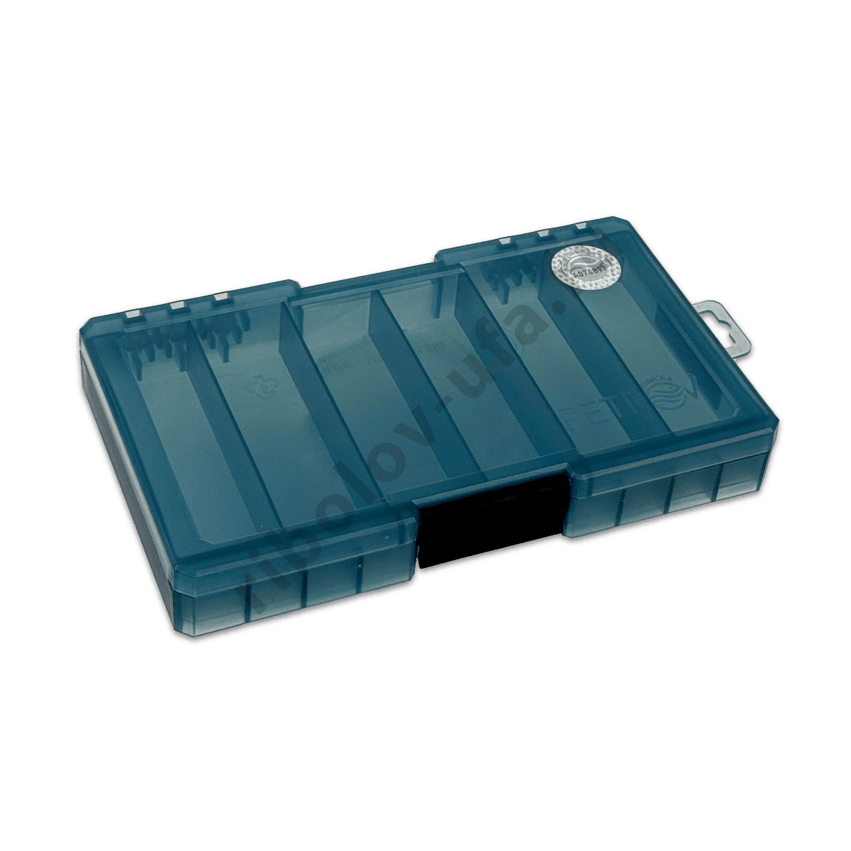 Коробка Fishka Petrov 6 ячеек односторонняя тонированная 165*98*22мм