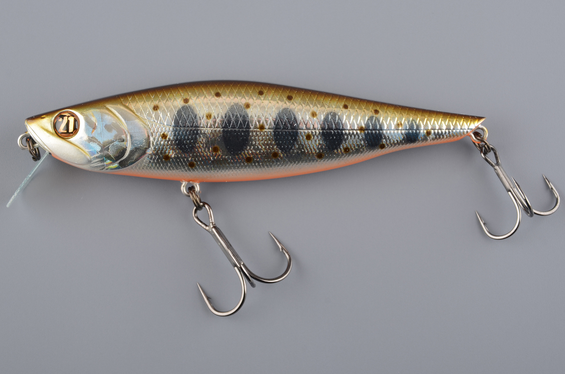 Воблер Pontoon 21 Kalikana Dun 105F-SR, 105 мм, 17.6 гр., 0.2-0.6 м, №050