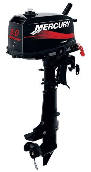 Лодочный мотор 2-х тактный Mercury 5МH 1005201 НК
