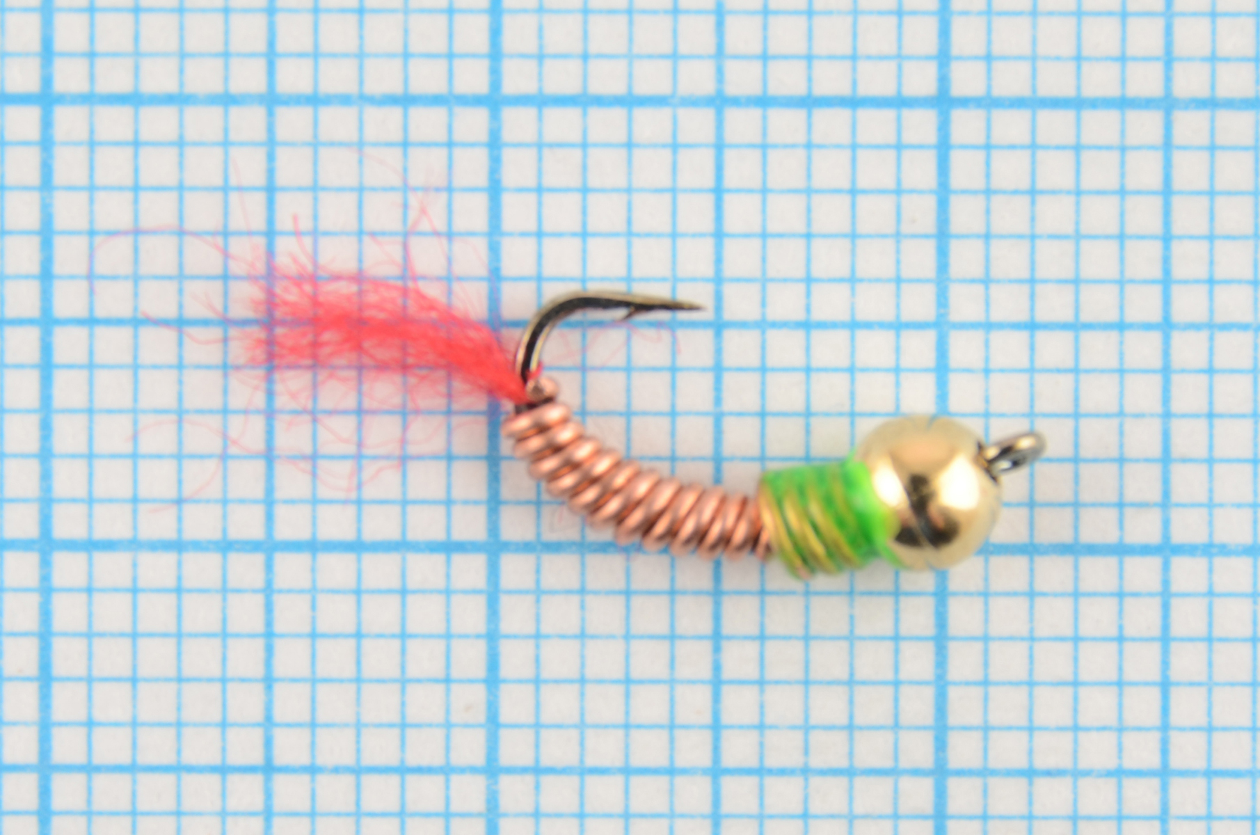 Мормышка вольфрам. Marlins Лесотка 3,5мм 0,45гр. кр.14 цв. Go