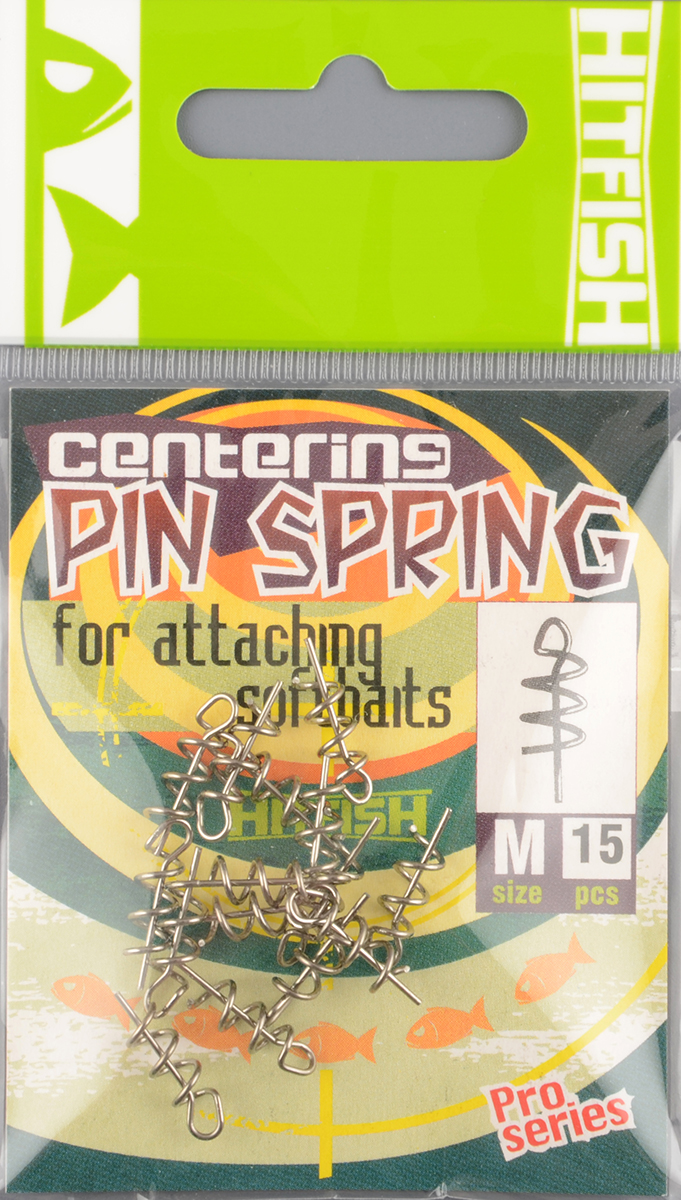Крепление Hitfish для силиконовой приманки Centering PiN spring # M