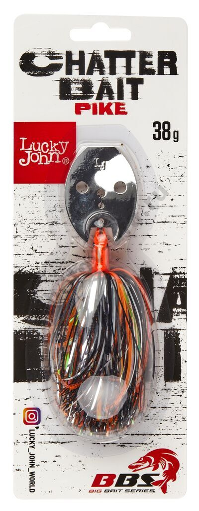 Чаттербейт Lucky John BBS Chatterbait Pike 38г, цвет 001