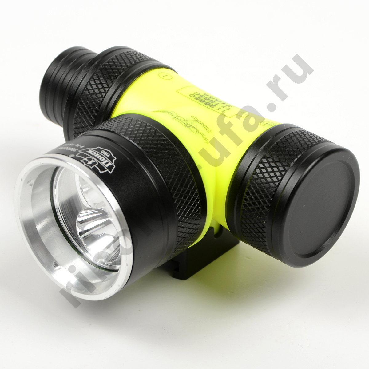 Фонарь подводный налобный No name P-XL-18-T6 (аккум/батарейки 3ААА+зарядка 220)