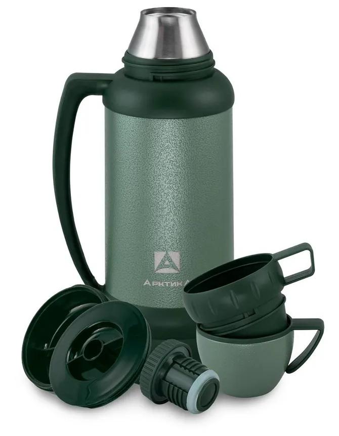 Термос Арктика 1,8л вакуумный, цв. зеленый (109-1800M)