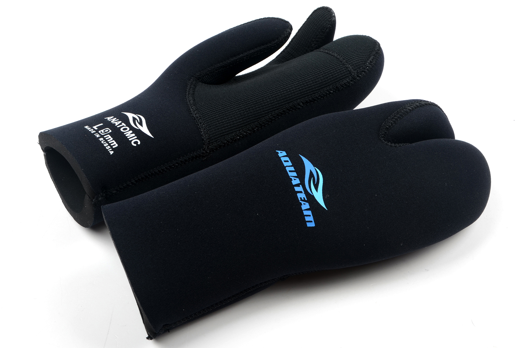 Перчатки AquaTeam 9мм н/оп 3х-палые р. XL