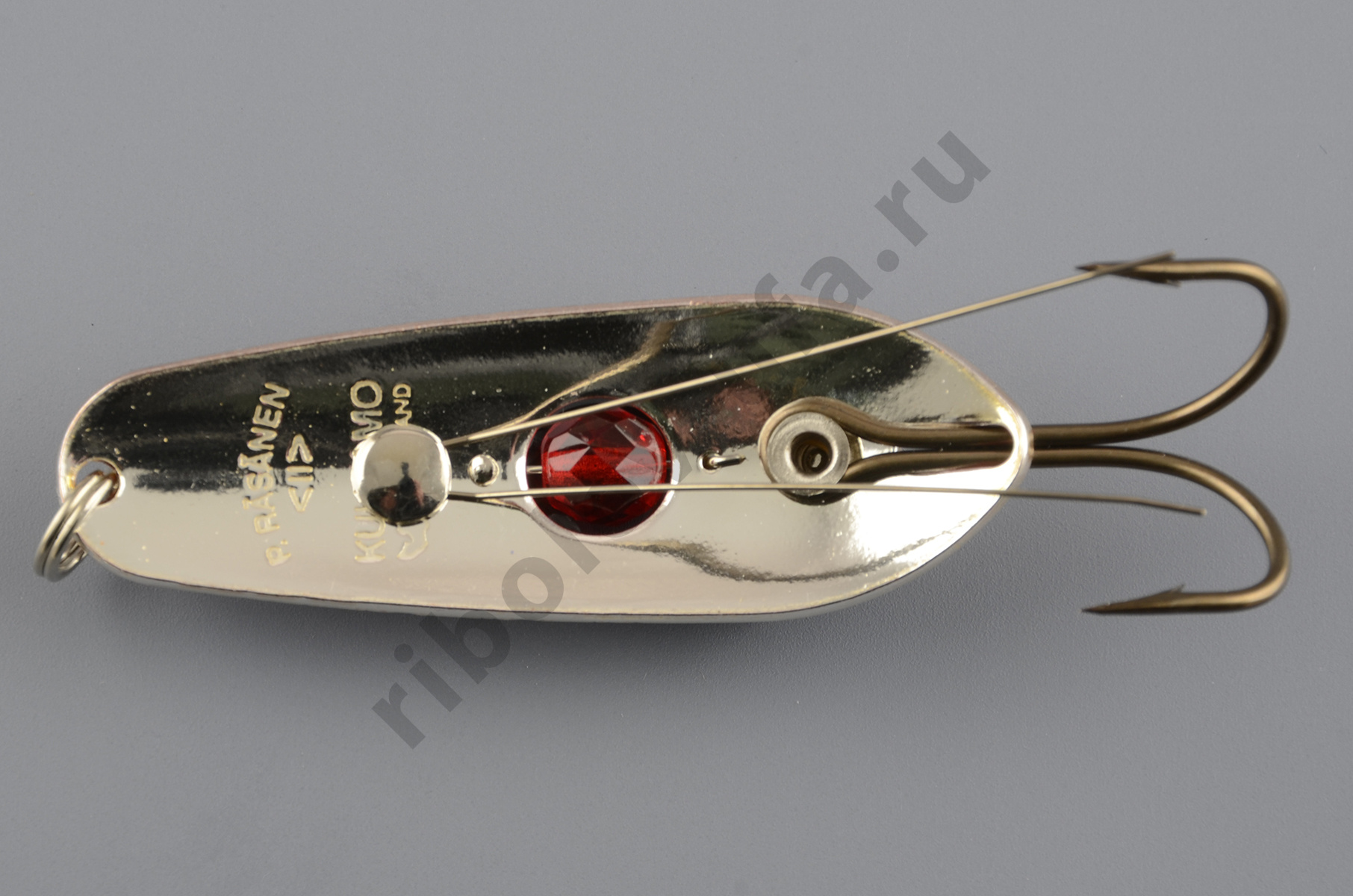 Блесна колеб. Kuusamo Rasanen 60/15 (бусина, незацеп.) BL/BLU/FYe/FR-S