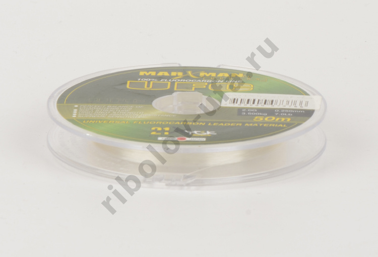 Леска флюорокарбон Pontoon 21 Marxman UFC, 0.160 mm (0.8G), 1.500 kg, 3.0 Lb, 50 m