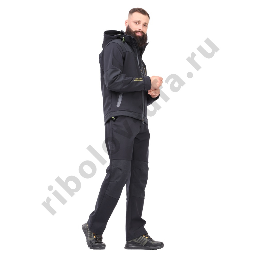 Костюм Aquatic  демисезонный  К-03ТС (soft shell, темно-синий) р. 48-50