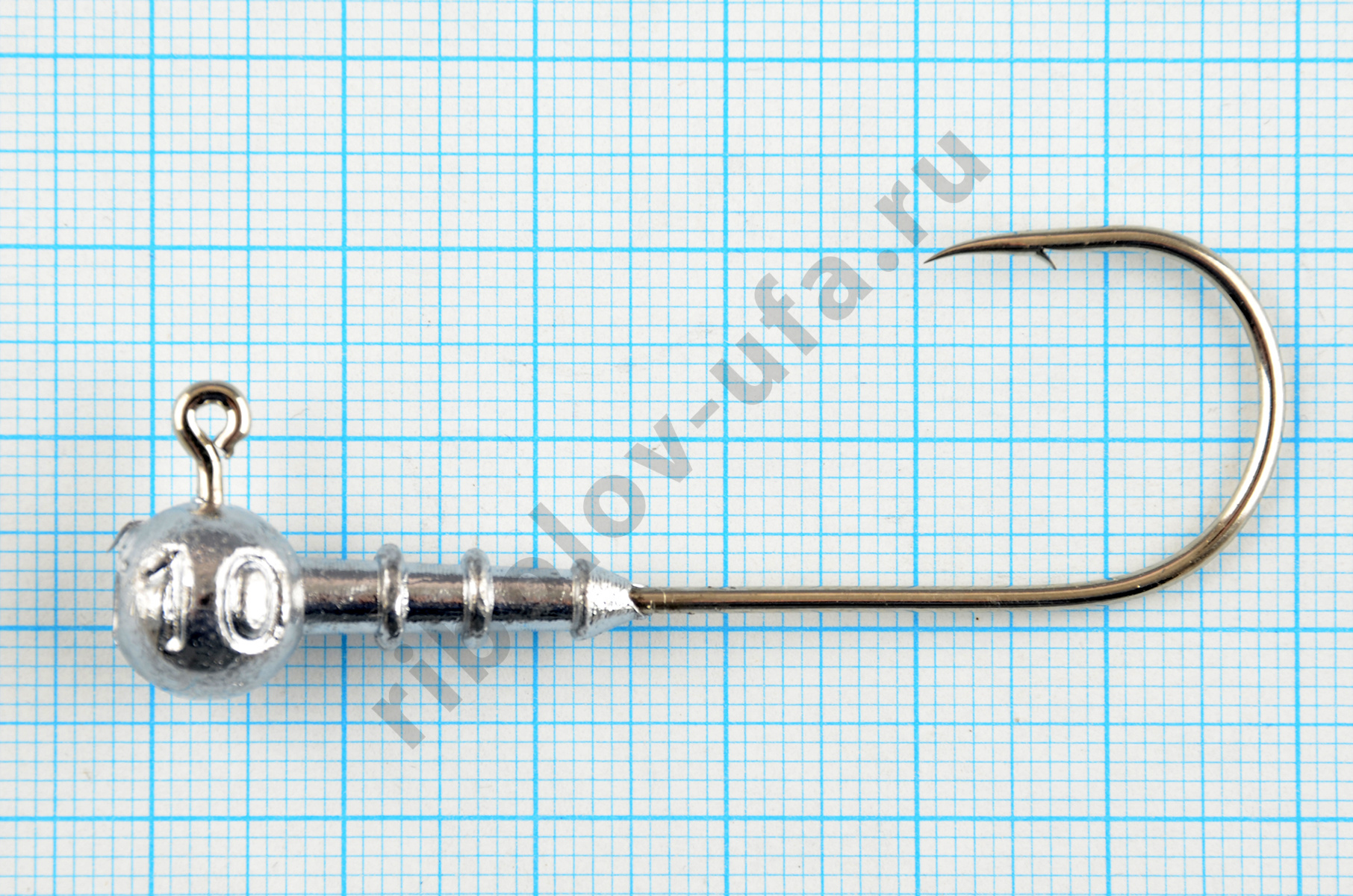 Джиг-головка  ШАР кр. Gamakatsu № 7/0/12гр Nic (20шт/уп)