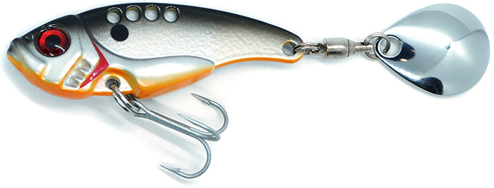 Тейл-спиннер Kosadaka Fish Darts FS5-11 50мм 11гр цв. GT