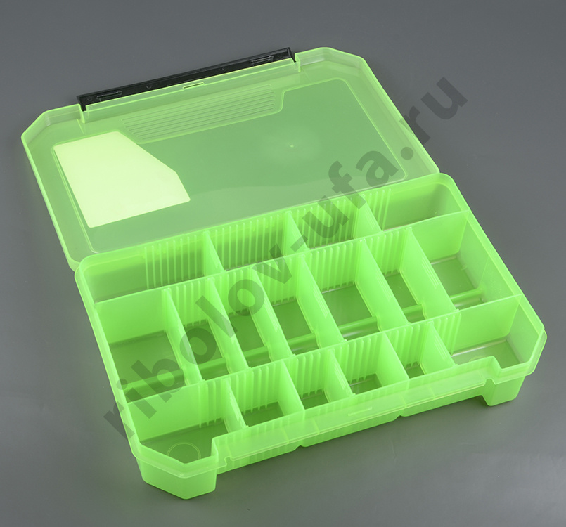 Коробка КДК-44 для карповых принадл. (340х230х65мм) хаки Три Кита