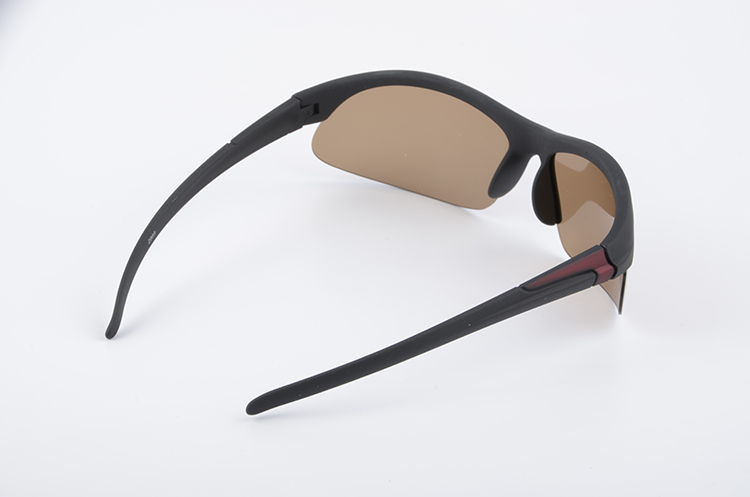 Очки No name поляризац (с чехлом и салфеткой) коричн./черн./пласт. (2969)