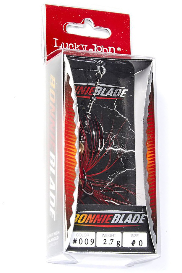Блесна вращ. Lucky John Bonnie Blade #0, 2.5гр., цв. 009