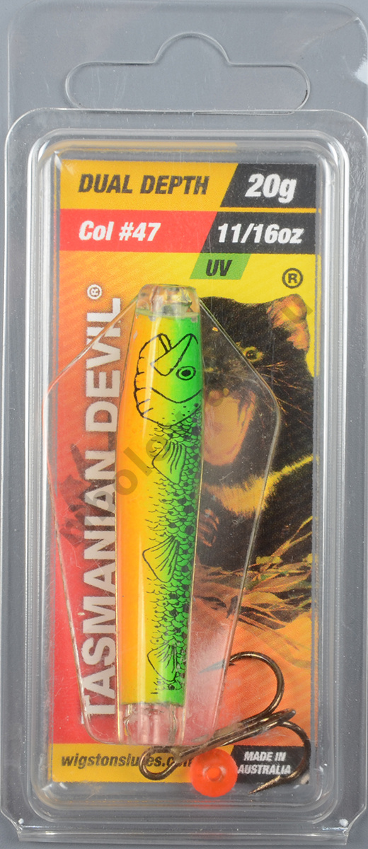 Блесна Wigston Lures Tasmanian Devil 20гр #47 Fire Tiger