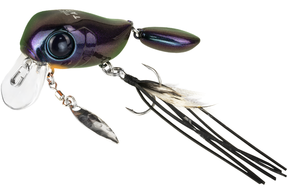 Воблер Jackall Micro Tappy  дл. 5.4 см, гл. 0-0.1 м, 4.8 гр., floating, цв. ul bug