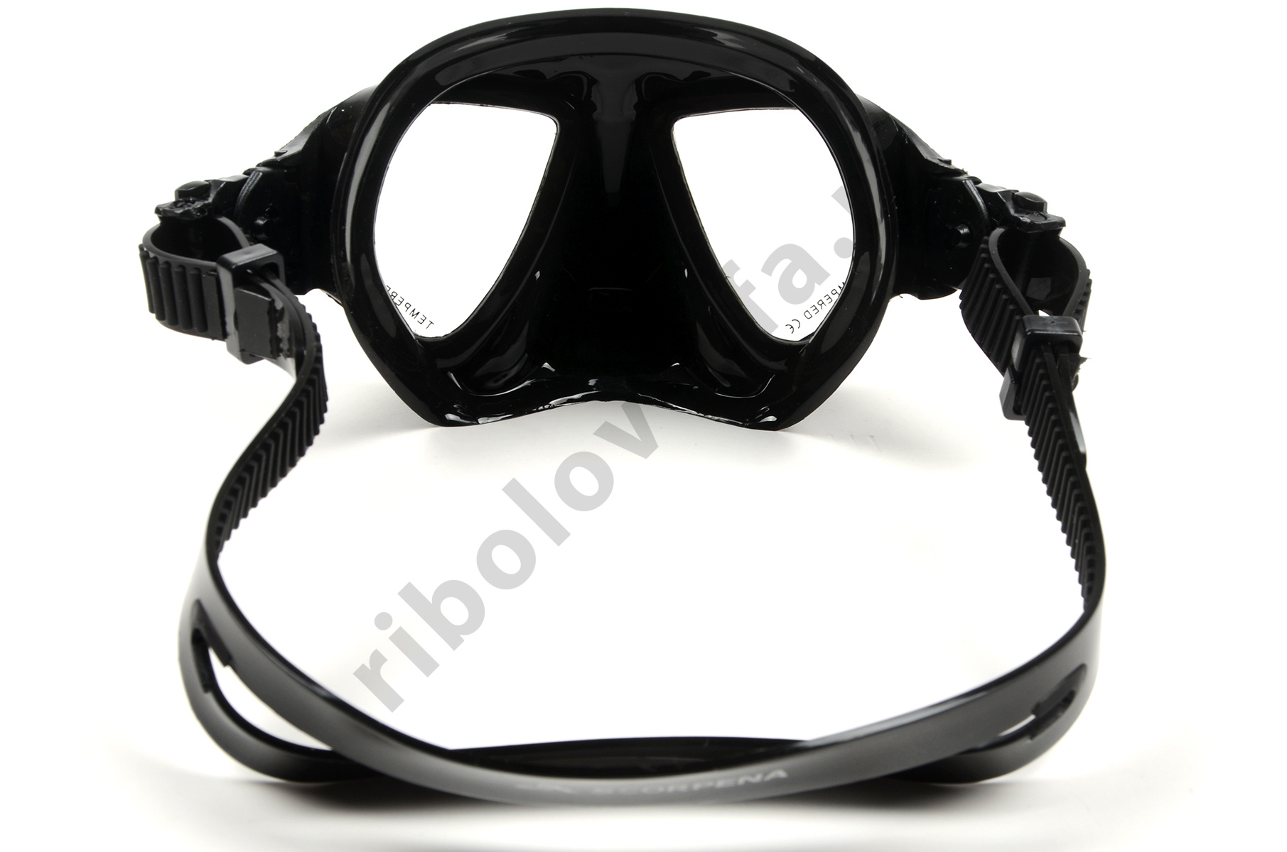 Маска Scorpena Z черная малообъёмная