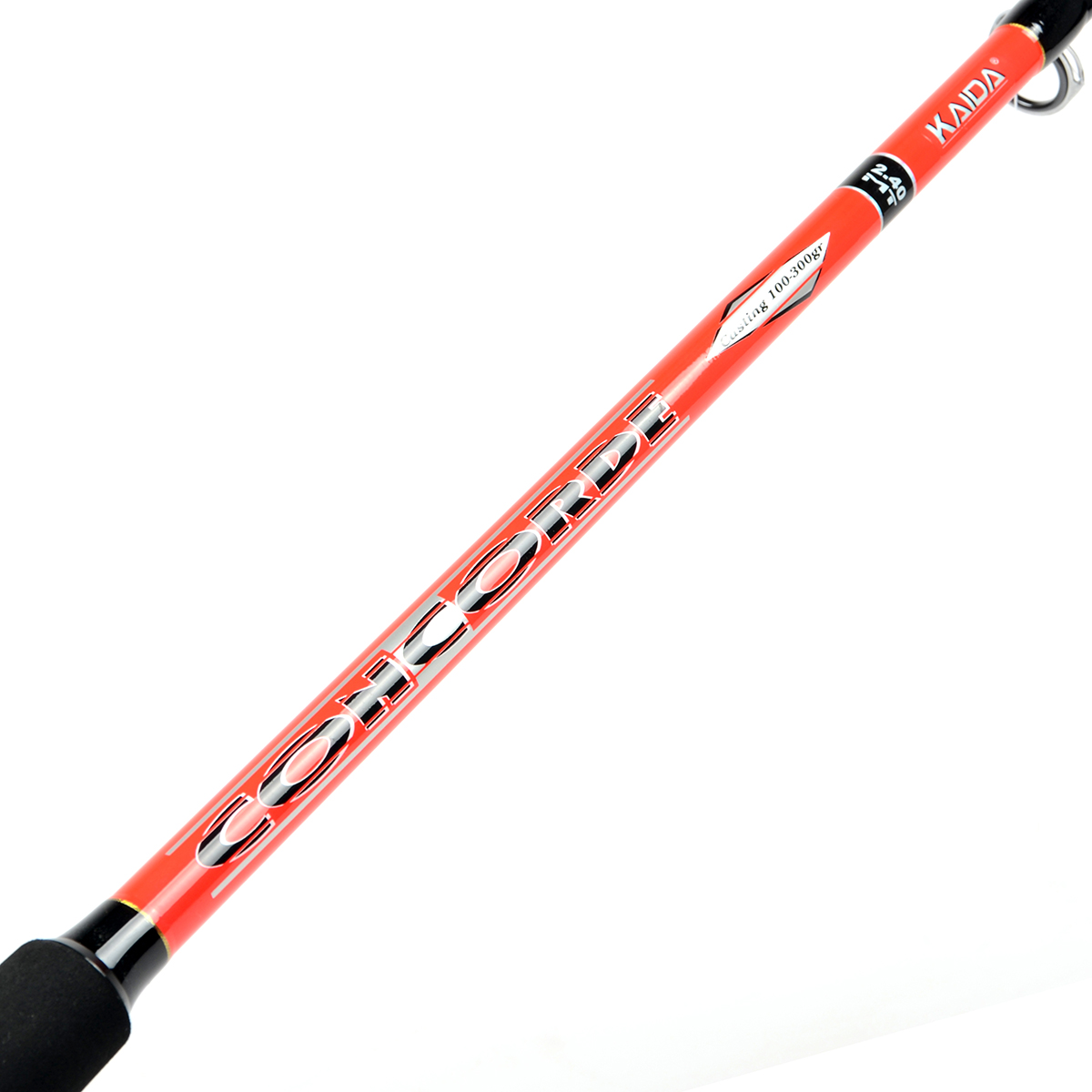 Удилище троллинговое Kaida Concorde 2,4м. 100-300гр. 