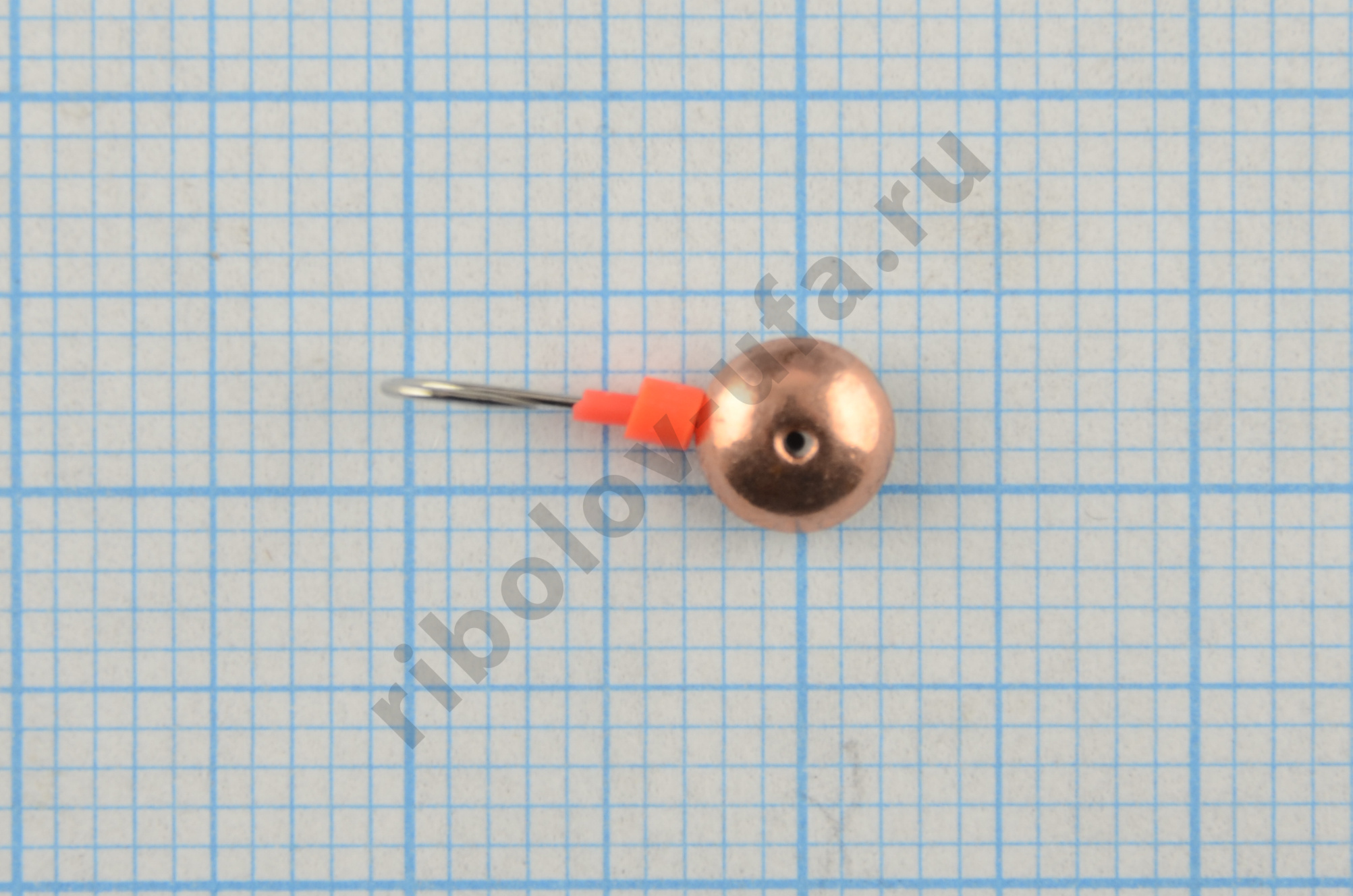 Мормышка Пирс Мастер свинцовая паяная Дробинка 5мм 0,35гр цв. медь