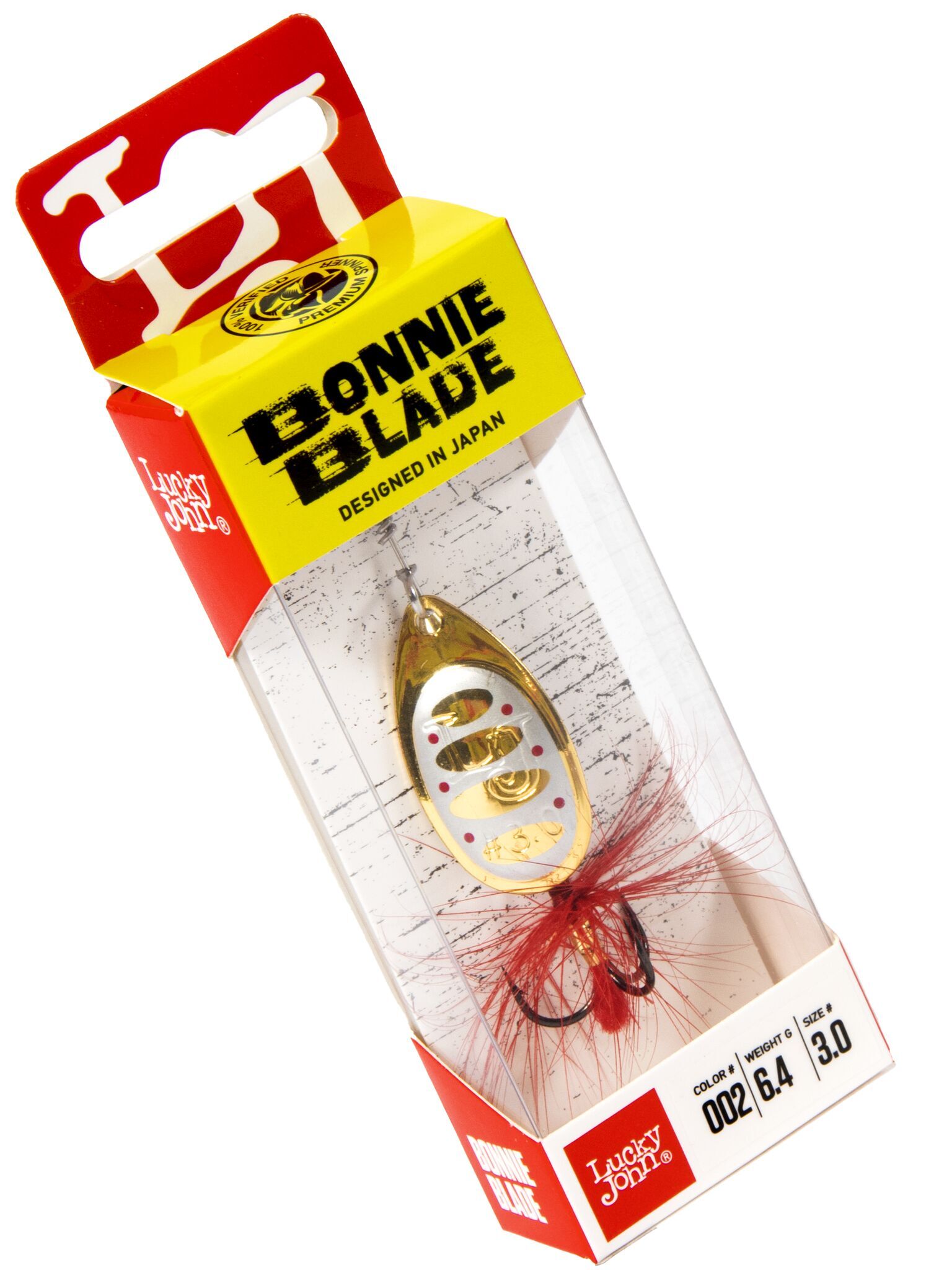 Блесна вращ. Lucky John Bonnie Blade #03, 6.4гр., цв. 002