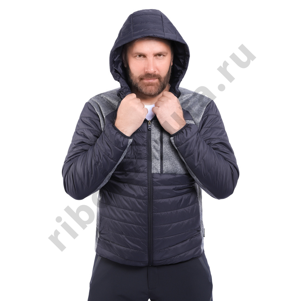 Куртка Aquatic КС-05 поддевка (нейлон, soft shell) цвет: темно-синий, размер L