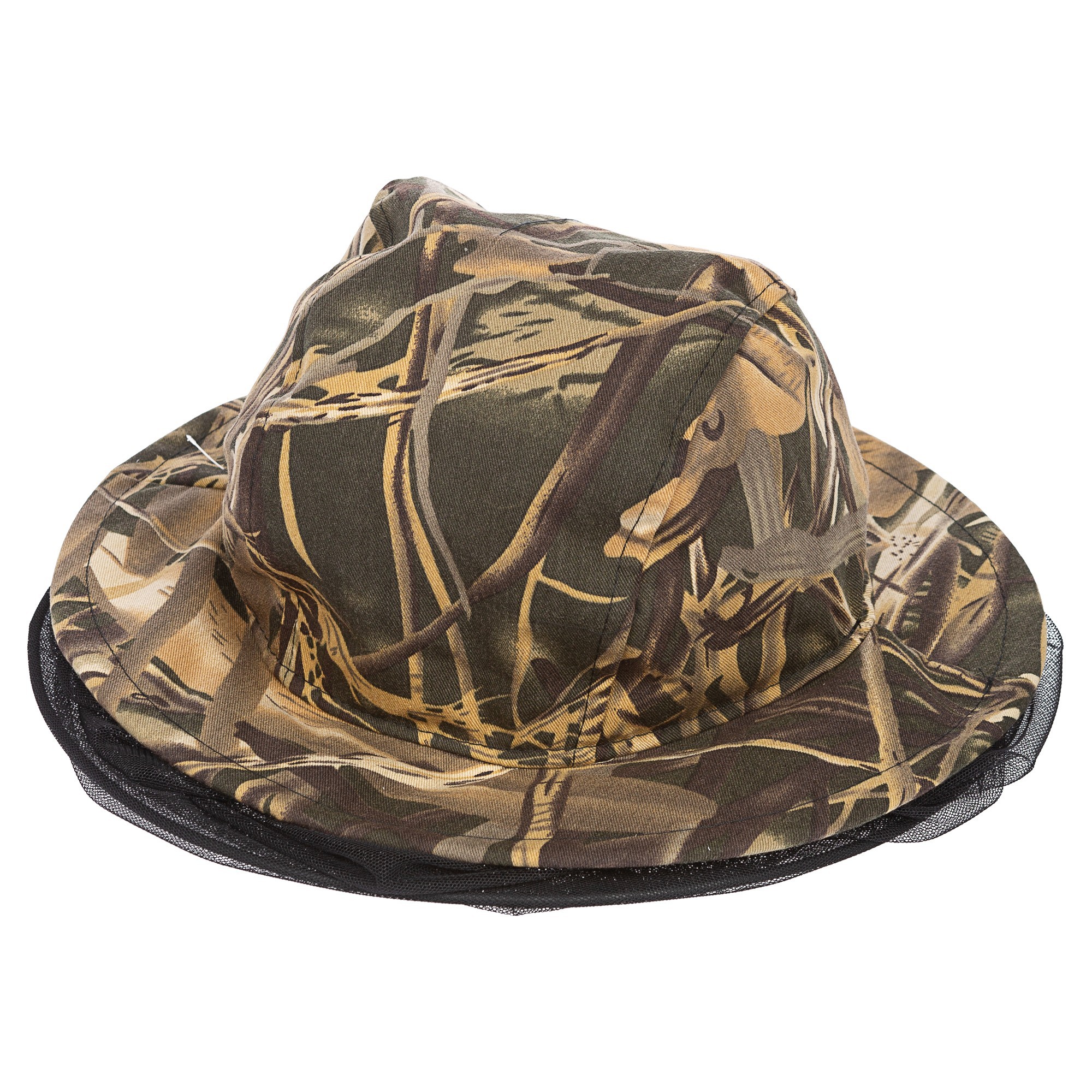 Панама-накомарник с кольцом Huntsman  Антигнус цв.Камыш ткань Смесовая р. 58
