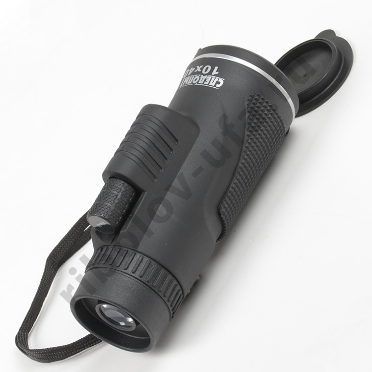 Монокуляр Следопыт 10*40 черный 69*55*150 мм 277 гр в чехле BT-15