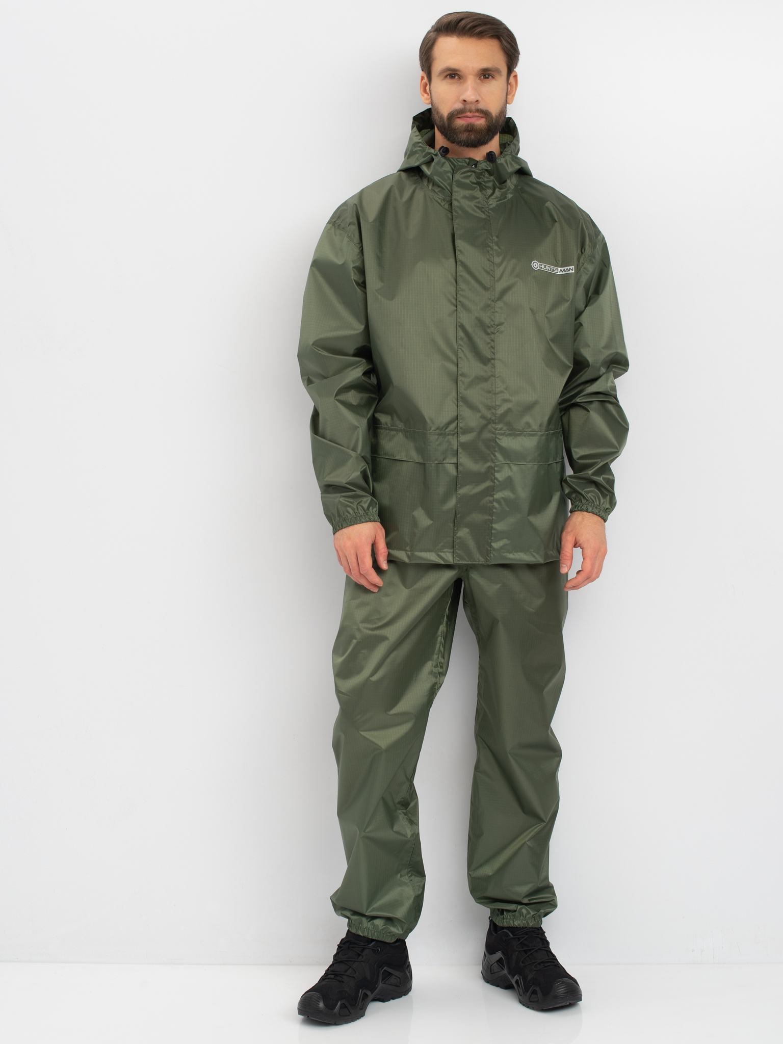 Костюм Huntsman Склон-2 (ВВЗ 3000мм) цв.Зеленый тк.Таффета р. 48-50, рост 176