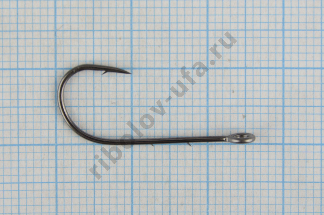Одинарные крючки Hitfish  с засечками Direct Hold Single Hook (с большим ухом) # 2