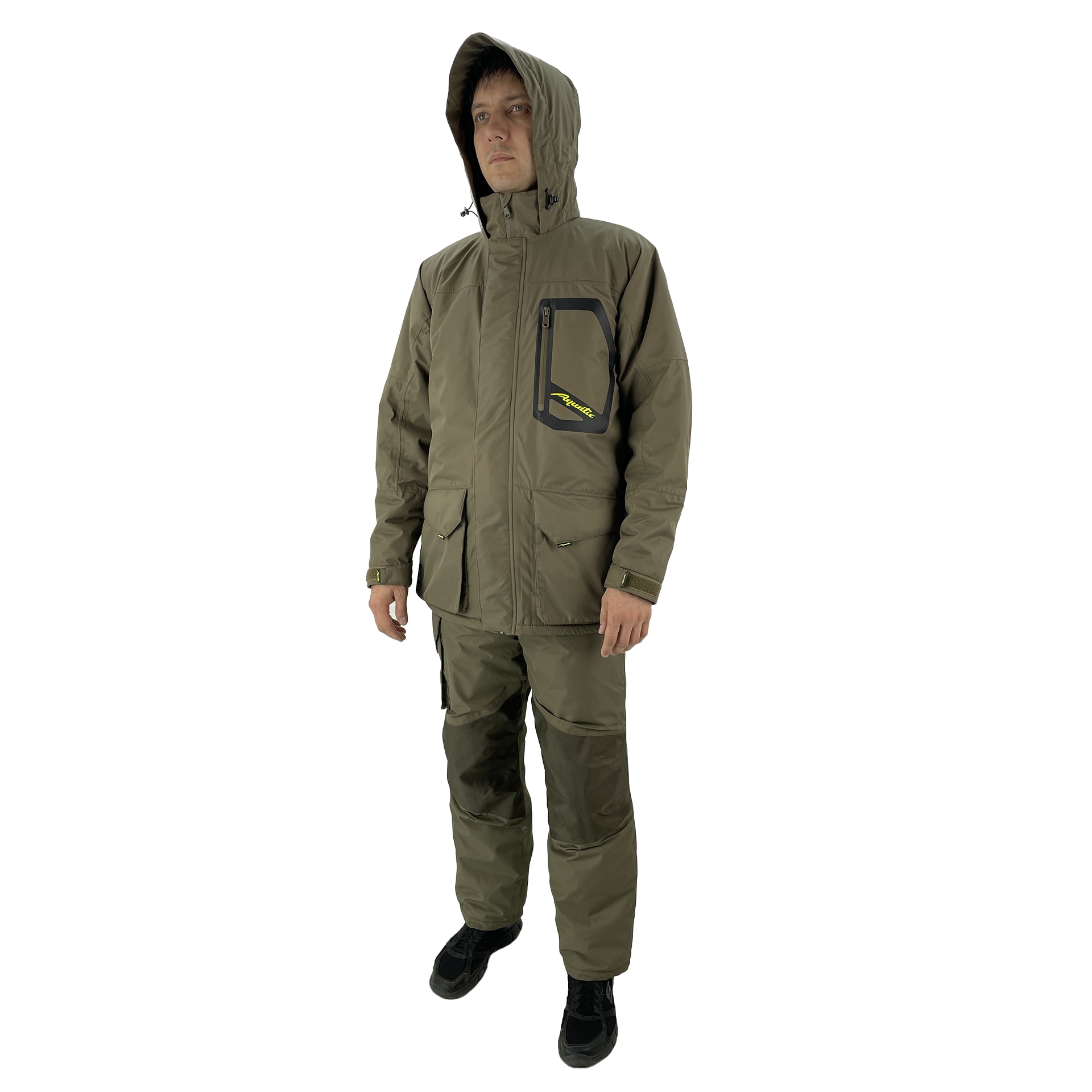 Костюм Aquatic демисезонный К-20ТС (цв. falcon, Soft Shell с мембраной 5000/5000) р. 48-50