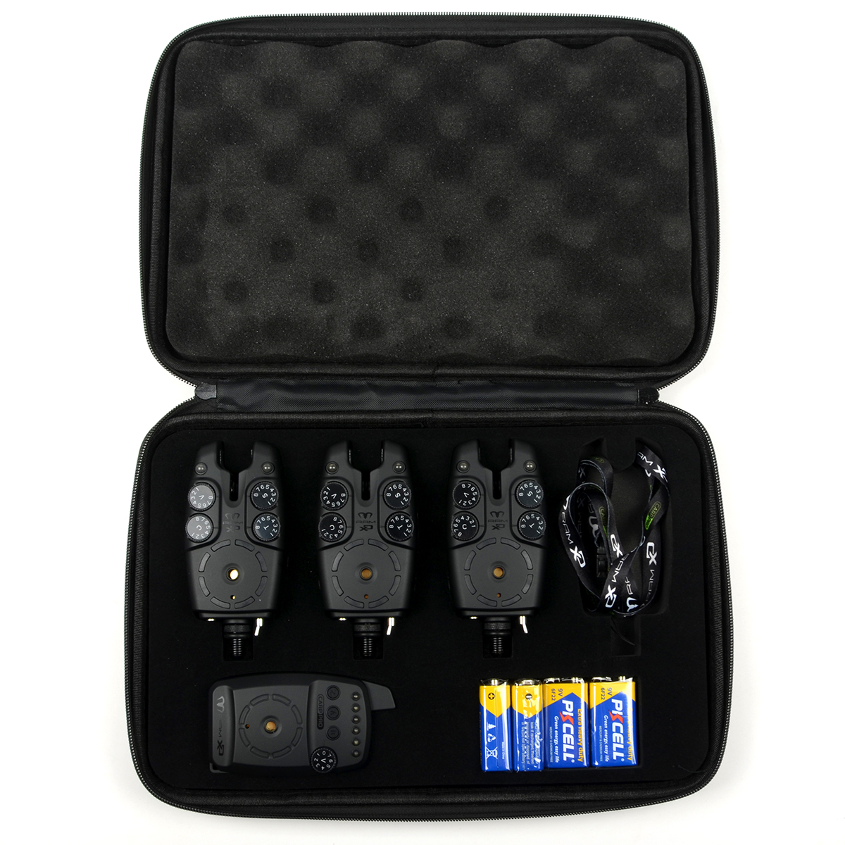 Набор электронных сигнализаторов поклевки Carp Pro Ram XD 3+1