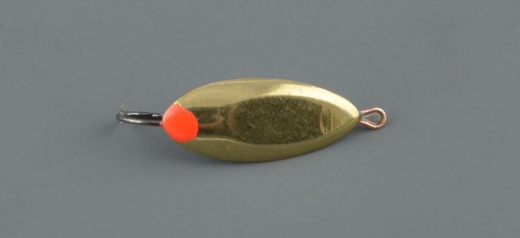 Блесна зимняя Пирс Суперкаст 1,8 гр., латунь, с 1-м крючком