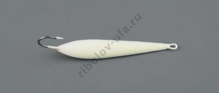 Блесна зимняя Пирс Окуневая большая 3,5 гр., латунь+СН, с 1-м крючком