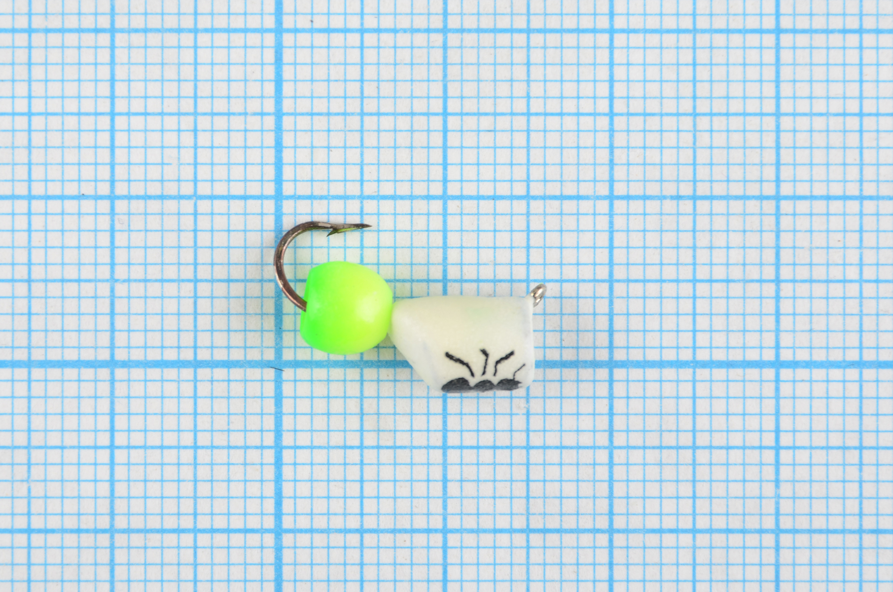 Мормышка Wormix материал WCP 25 Столбик фосфор d.5мм 1,97гр 