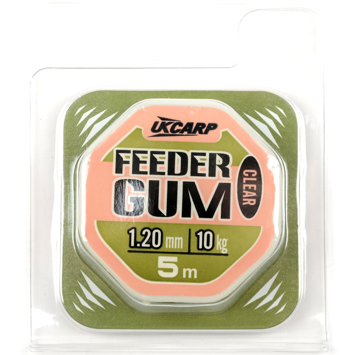 Фидергум Admiral Ukcarp Clear 1.2мм, 10кг, 5м 