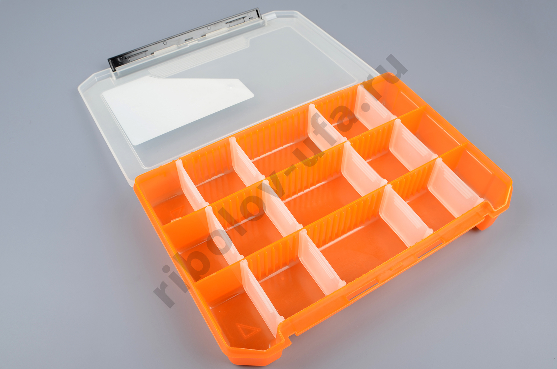 Коробка КДП-3 для приманок 270*175*40мм, цв. красная Три Кита