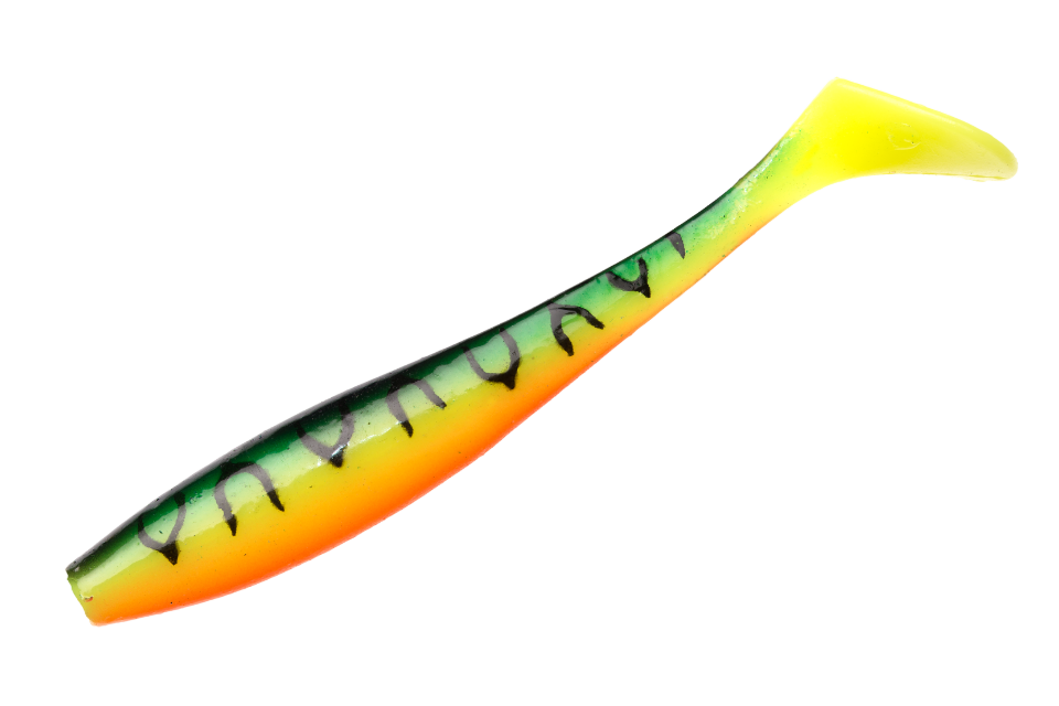 Силиконовая приманка Narval Choppy Tail 12cm #006-Mat Tiger (4шт/уп) 